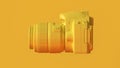 Yellow Digital DLSR Camera Royalty Free Stock Photo