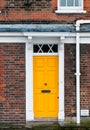 Yellow door Royalty Free Stock Photo