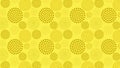 Yellow Dotted Concentric Circles Pattern Background Vector Image Royalty Free Stock Photo