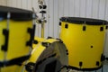 yellow drum music purcussion