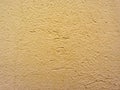 yellow drywall painted wall texture macro Royalty Free Stock Photo