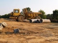 Yellow dump truck Royalty Free Stock Photo