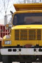 Yellow Dump Truck Royalty Free Stock Photo