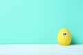 Yellow egg timer Royalty Free Stock Photo