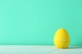 Yellow egg timer Royalty Free Stock Photo