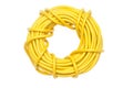 Yellow electric cable