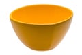 Yellow empty bowl