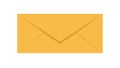 Yellow envelope: Vibrant icon for mail and digital correspondence. vector design Generative AI Royalty Free Stock Photo