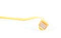 Yellow Ethernet Cable Royalty Free Stock Photo