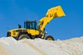 Yellow excavator Royalty Free Stock Photo