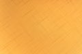 Yellow fabric canvas texture with lines and patterns Royalty Free Stock Photo