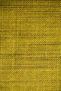Yellow fabric texture. Yellow cloth background. Close up view of yellow fabric texture and background. Royalty Free Stock Photo