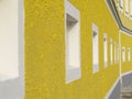 Yellow facade