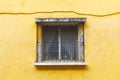 Yellow Facade, Izamal, Mexico Royalty Free Stock Photo