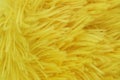 Yellow fake fur texture Royalty Free Stock Photo