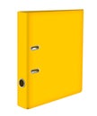 Yellow file Folder. ring binders . icon with yellow folder Royalty Free Stock Photo