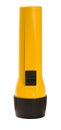 Yellow flashlight Royalty Free Stock Photo