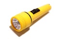 Yellow flashlight Royalty Free Stock Photo