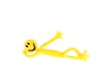 Yellow Flexi-plastic Figure