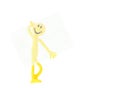 Yellow Flexi-plastic Figure 5