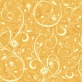 Yellow Floral Pattern