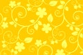 Yellow flower background