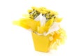 Yellow Flower Gift Royalty Free Stock Photo