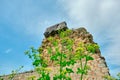 Old and ancient city wall in nicaea iznik Bursa