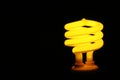 Yellow Fluorescent Light Royalty Free Stock Photo