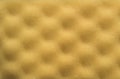 Yellow foam rubber texture