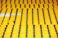 Yellow football seats