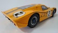 Yellow Ford Gt40 Racing Car