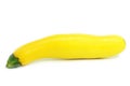 Yellow fresh squash isolated Royalty Free Stock Photo