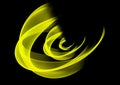 Yellow freshy black background illustration EPS JPG Royalty Free Stock Photo