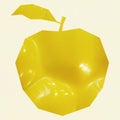 Yellow fruit-shaped Royalty Free Stock Photo