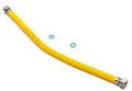 Yellow gas flexible connection hose