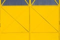 Yellow gate Royalty Free Stock Photo