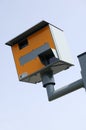 YELLOW GATSO ROAD TRAFFIC SPEED CAMERA