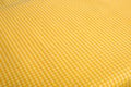 Yellow Gingham Background Royalty Free Stock Photo
