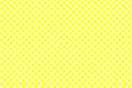 Yellow Gingham pattern. Texture from rhombus/squares for - plaid, tablecloths, clothes, shirts, dresses, paper, bedding, blankets Royalty Free Stock Photo