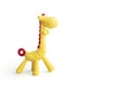 Yellow giraffe toy