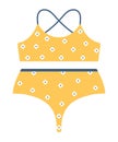 yellow girl underwear