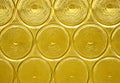 Yellow glass Royalty Free Stock Photo