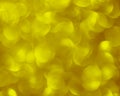 Yellow Gold Blur Background - Xmas Stock Picture Royalty Free Stock Photo