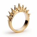 18k Gold Crown Ring - Inspired By Oliver Wetter\'s Style