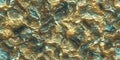 Yellow Gold Shine Stone Mineral Surface