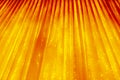 Yellow or Golden abstract background. Curtain with glowing lights. Christmas abstraction Royalty Free Stock Photo