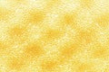 Yellow golden porous texture background