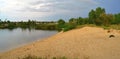 Beach Sand River Nature Rest Trees