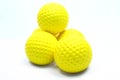 Yellow Golf balls